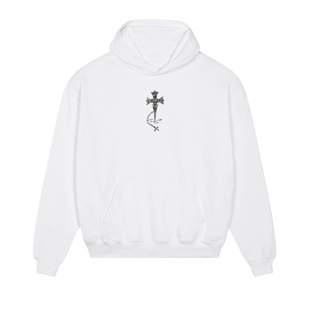 hoodie white